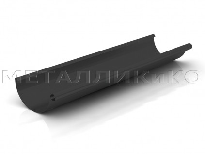 Желоб водосточный Графит 1,25 м D125 мм