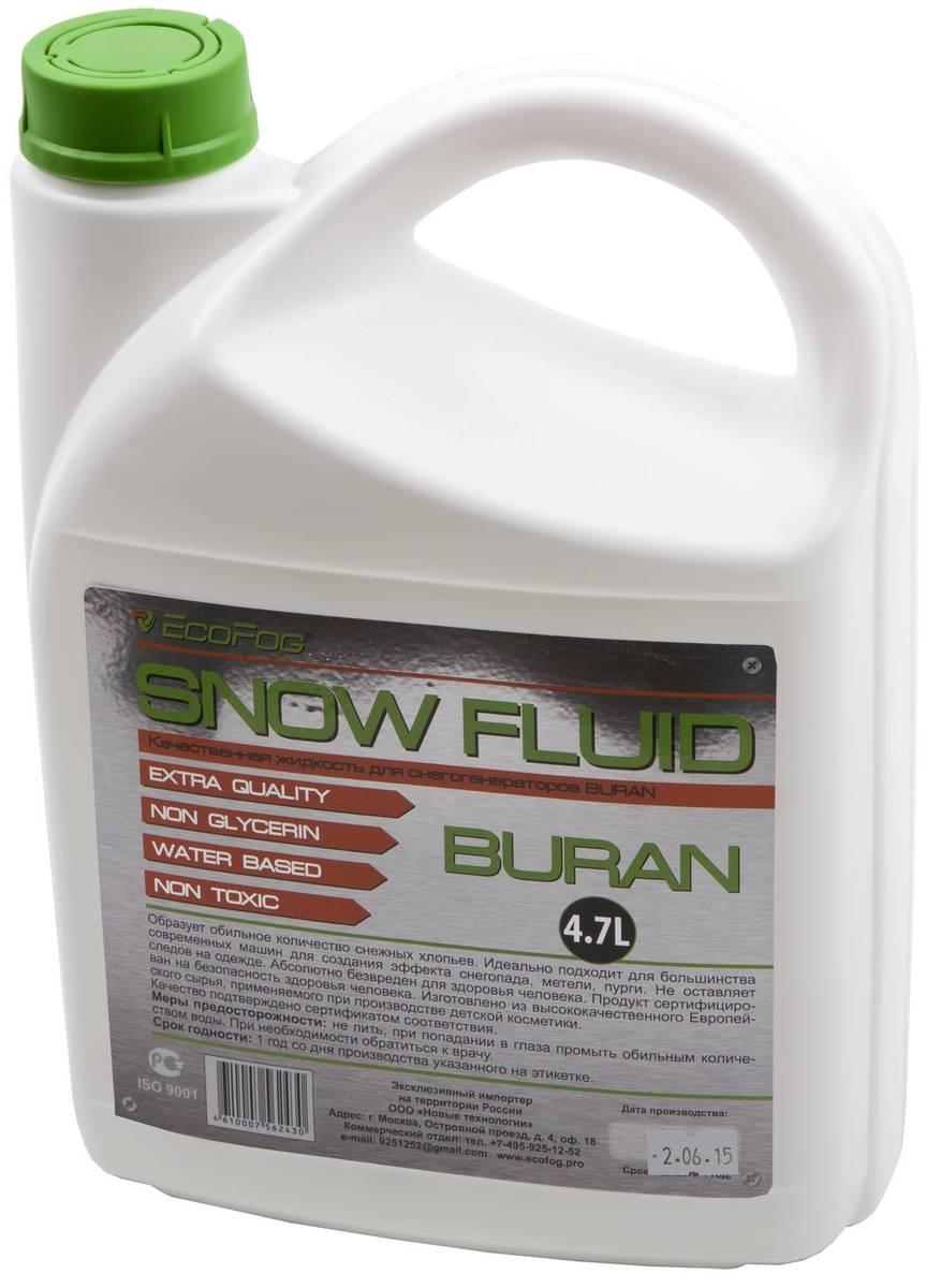 Жидкость для генераторов снега, EcoFog EF-Buran - фото 1 - id-p91827732