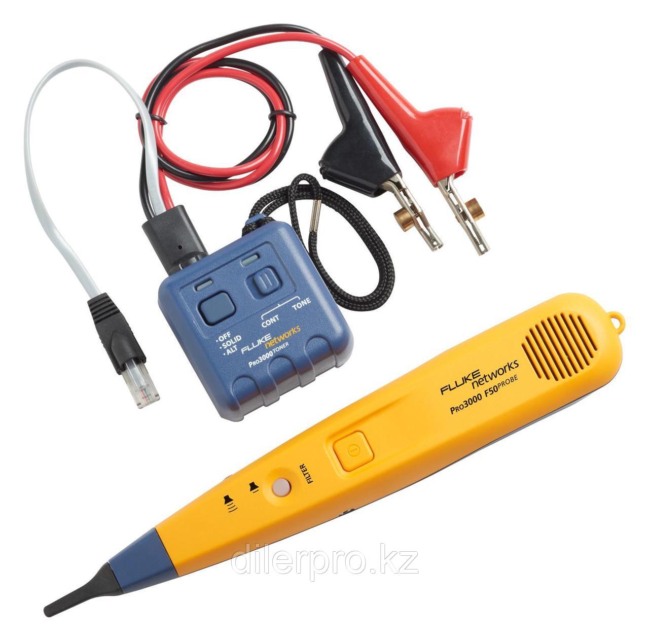 Fluke Networks PRO3000F50-KIT - набор для трассировки кабелей Pro3000F (50Hz), щуп и генератор - фото 1 - id-p70324015