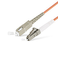 Патч Корд Оптоволоконный SC/UPC-LC/UPC MM OM2 50/125 Simplex 3.0мм 1 м 16811 Патч Корд Оптоволоконный SC/UPC-LC/UPC MM OM2 50/125 Simplex 3.0мм 1 м