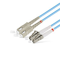 Патч Корд Оптоволоконный SC/UPC-LC/UPC MM OM3 50/125 Duplex 3.0мм 1 м 16896 Патч Корд Оптоволоконный SC/UPC-LC/UPC MM OM3 50/125 Duplex 3.0мм 1 м