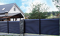 Красивый Забор-жалюзи Гамма