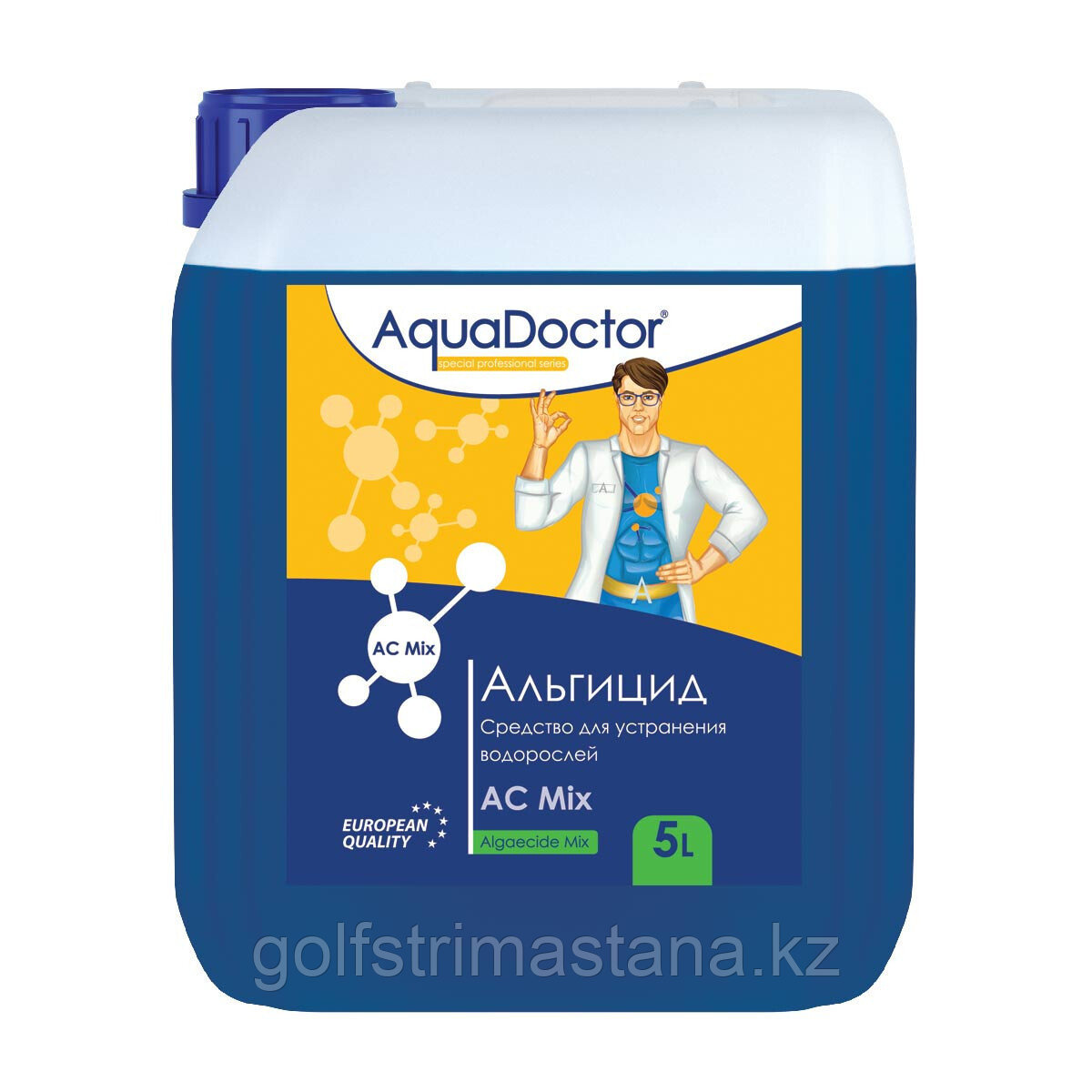 Альгицид Mix-1 л. против водорослей AquaDoctor шоковый