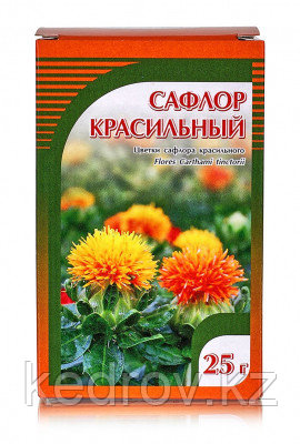 Сафлор красильный, цвет 25 гр.