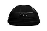 Автобокс Евродеталь Магнум 420 черный карбон быстросъем 199х74х42 см., фото 2
