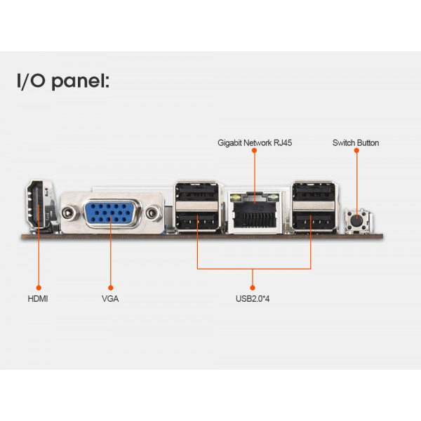 Материнская плата BTC-T37, 8*PCI-E (8-x16), HM77 Celeron 1037U, DDR3 SODIMM 8GB, SSD 120GB - фото 5 - id-p91029605