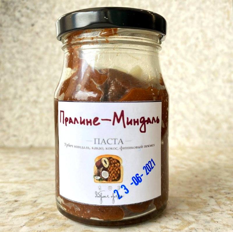Паста Пралине-Миндаль. от 100 гр Добрехи