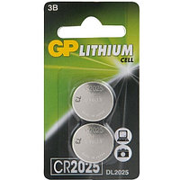 Батарейки GP CR2025, 2 шт.