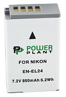 Аккумулятор PowerPlant Nikon EN-EL24 850mAh DV00DV1407 Аккумулятор PowerPlant Nikon EN-EL24 850mAh