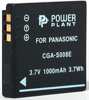 Аккумулятор PowerPlant Panasonic CGA-S008, DB-70, DMW-BCE10 1000mAh DV00DV1216 Аккумулятор PowerPlant Panasonic CGA-S008, DB-70, DMW-BCE10 1000mAh
