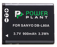 Aккумулятор PowerPlant Sanyo DB-L80, D-Li88 900mAh DV00DV1289 Aккумулятор PowerPlant Sanyo DB-L80, D-Li88 900mAh