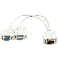 Видео разветвитель PowerPlant VGA (M) - 2*VGA (F), 0.2 м CA911974 Видео разветвитель PowerPlant VGA (M) - 2*VGA (F), 0.2 м