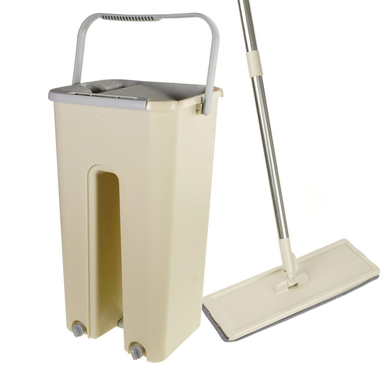 Швабра Easy Mop с ведром с самоочищением