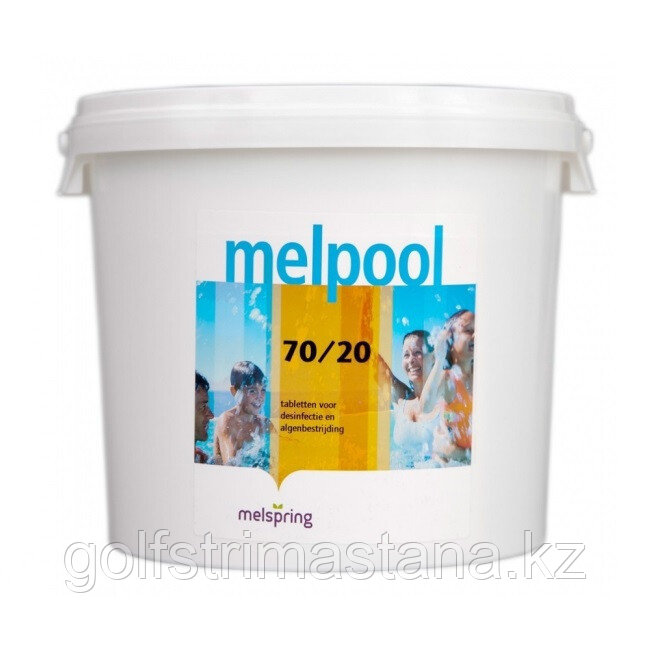 N.X 70/20, 5 кг. Дезинфектант для бассейна на основе гипохлорита кальция Melpool