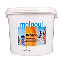 90/200, 1 кг. Дезинфектант для бассейна на основе хлора Melpool