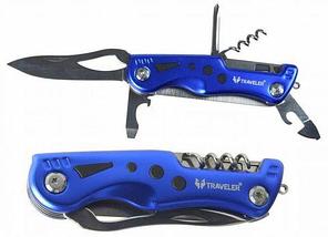 Инструмент походный многофункциональный с фонариком Traveler multiPRO MS002, фото 4