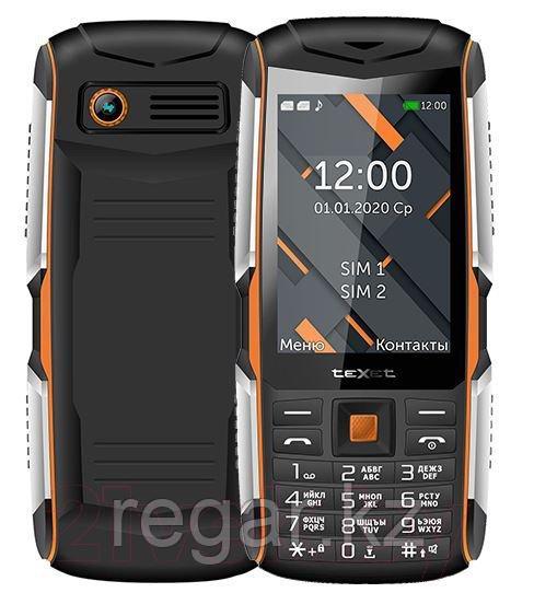 Мобильный телефон Texet TM-D426 черный-оранжевый