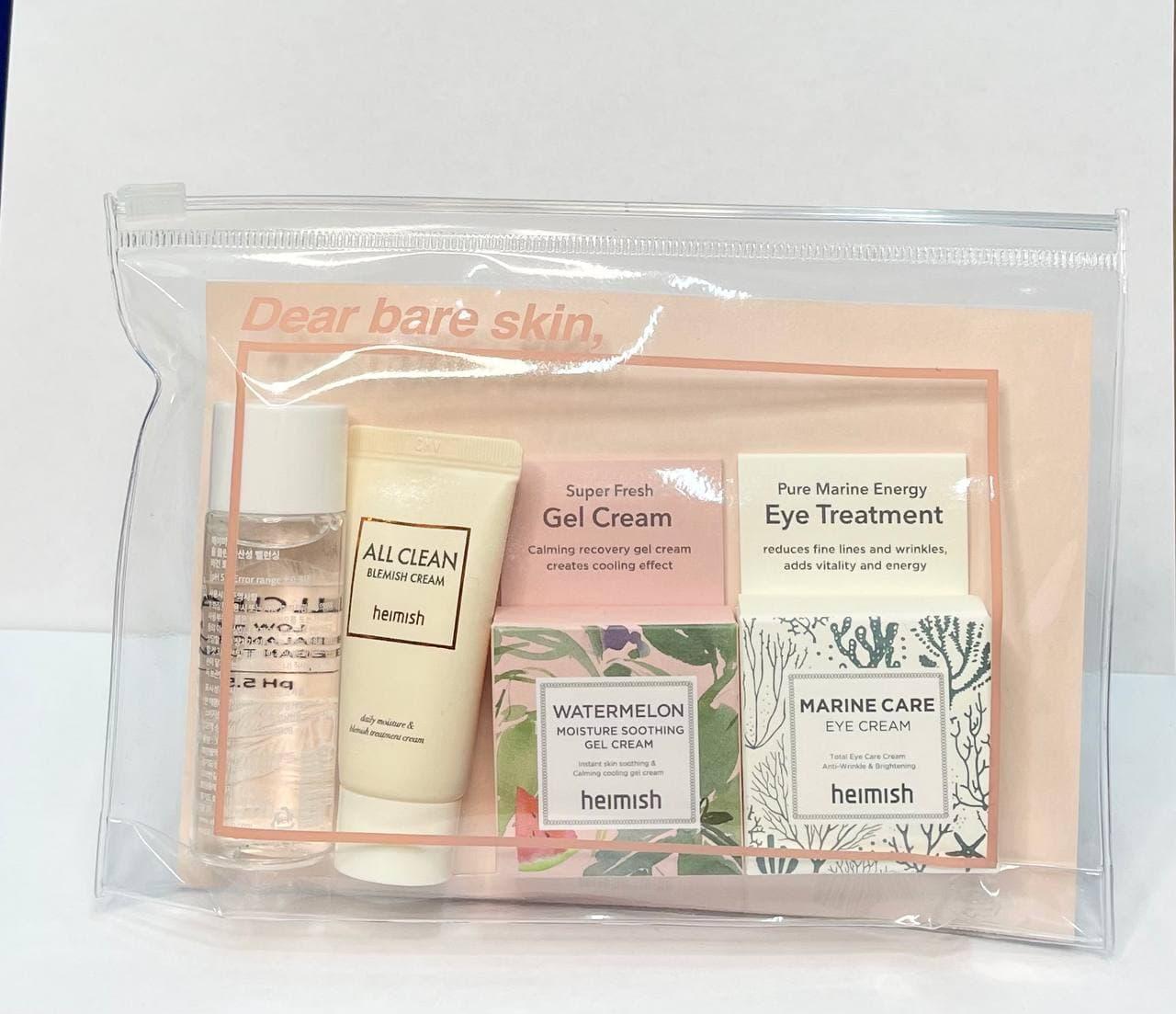 Набор миниатюр для ваших путешествий HEIMISH All Clean Skin Care Kit, HEIMISH