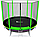 Каркасный батут FunFit 10 FT 312 см PRO зеленый, фото 2