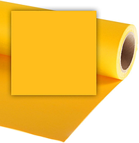 Оранжево-желтый бумажный фон в рулоне 11м Х 2,72м от Kelly Photo США, фото 2