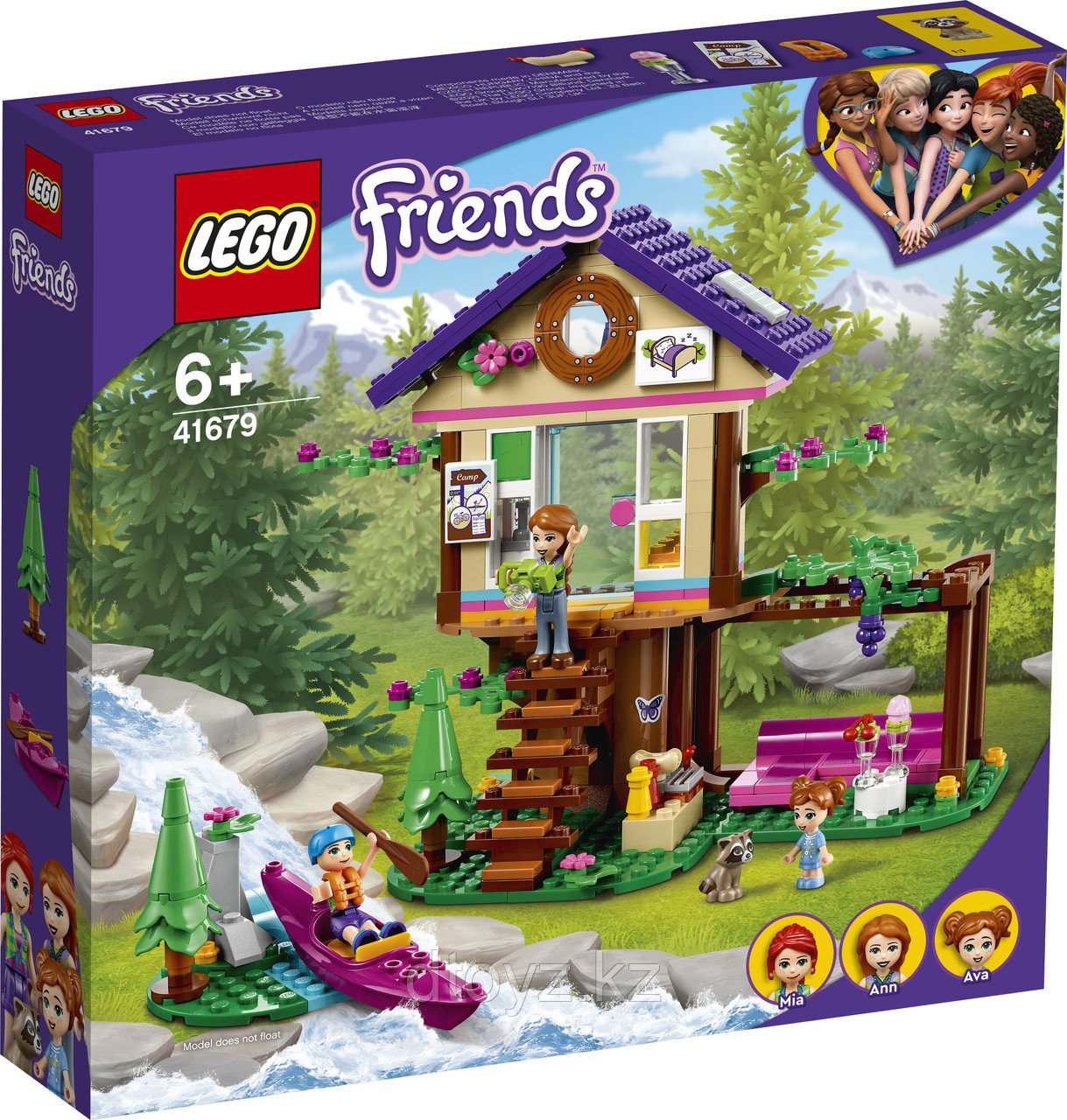 Lego Friends Домик в лесу 41679