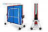 Стол теннисный Start line Compact EXPERT indoor BLUE с сеткой, фото 2