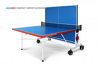 Стол теннисный Start line Compact EXPERT outdoor BLUE (всепогодный с сеткой), фото 3