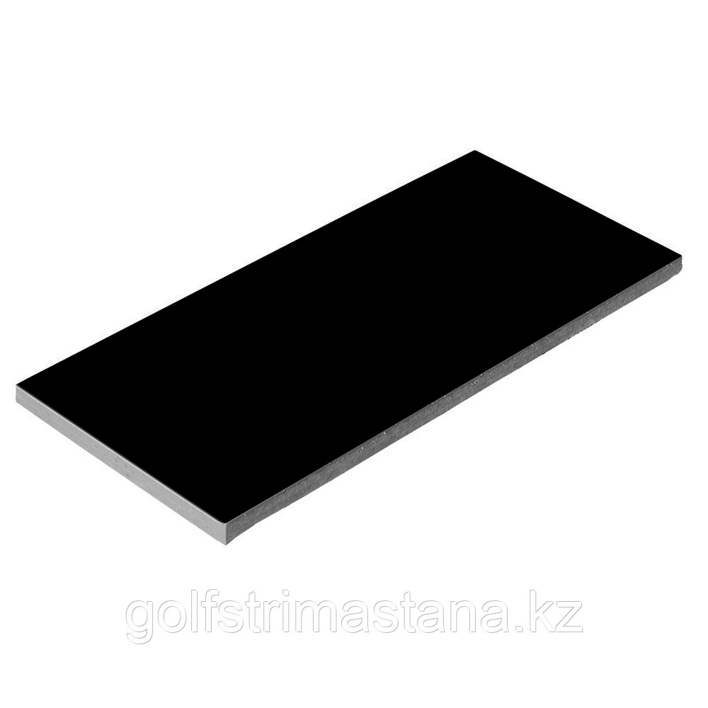 Плитка керамическая Aquaviva черная, 240х115х9 мм, 0,93 м2 /уп
