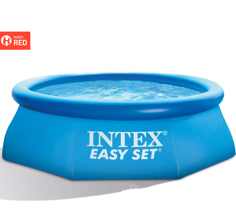 Семейный Надувной бассейн INTEX круглый Easy Set 305х76 см | KASPI RED