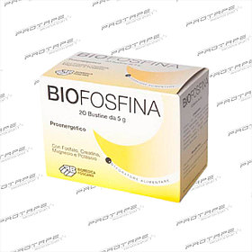 Biofosfina - порошок для приготовления напитка. В упаковке - 20 пакетиков. Пероральные формы: в виде пакетов