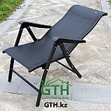Складное кресло с регулировкой спины Zhejang Zhendong. Нагрузка 150 кг. Доставка., фото 2