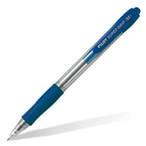 Ручка шариковая PILOT SUPER GRIP, синяя 1мм
