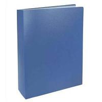 Папка с файлами, 60ф., А4, 0.6мм, BASIC, синий арт.255150-02