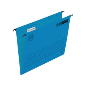 Подвесная папка, А4, картон, 225 г/м2, синяя