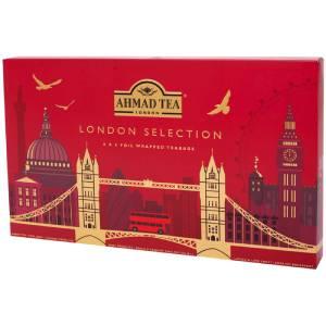 Подарочный набор чая Ahmad Tea "London Selection", 8 вкусов, 40 фольг. пак., карт. коробка