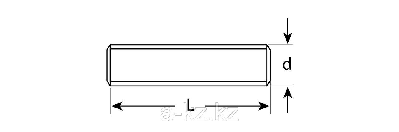 Шпилька резьбовая DIN 975, М8x2000, 1 шт, класс прочности 4.8, оцинкованная, ЗУБР - фото 2 - id-p63190337