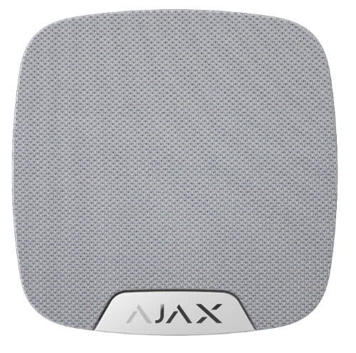 Ajax HomeSiren - Беспроводная домашняя сирена (белый, чёрный).