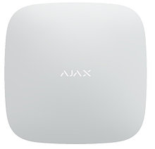 Ajax Hub 2 Plus - Контроллер (централь) систем безопасности Ajax (белый, чёрный).