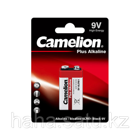 Батарейка CAMELION Plus Alkaline 6LR61-BP1, фото 2