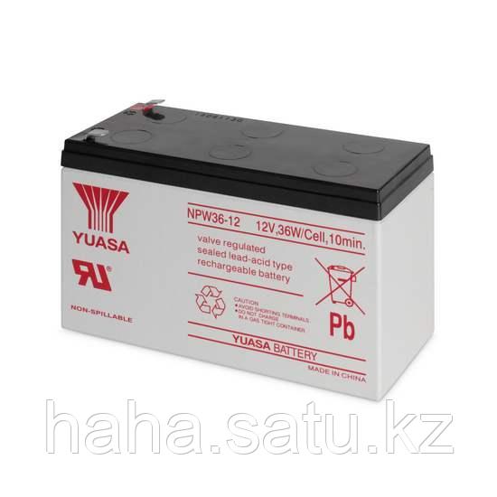 Аккумуляторная батарея Yuasa NPW36-12 12В 7 Ач