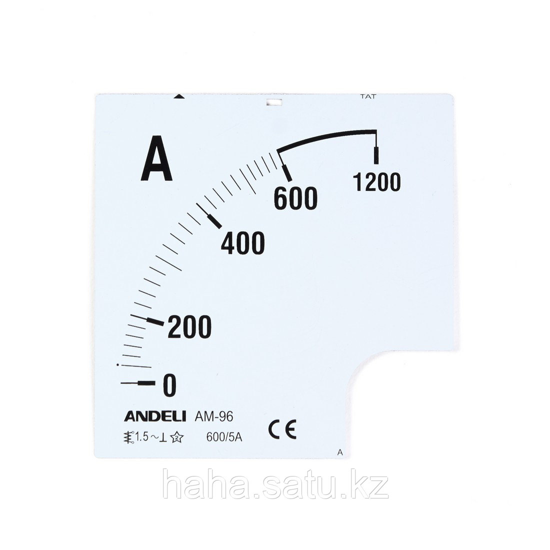 Шкала для амперметра ANDELI 600/5