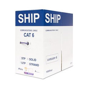 Кабель сетевой SHIP D165A-L Cat.6 UTP 30В LSZH, фото 2
