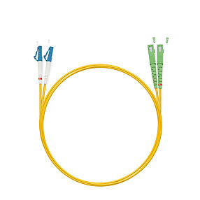 Патч Корд Оптоволоконный SC/APC-LC/UPC SM 9/125 Duplex 3.0мм 1 м, фото 2