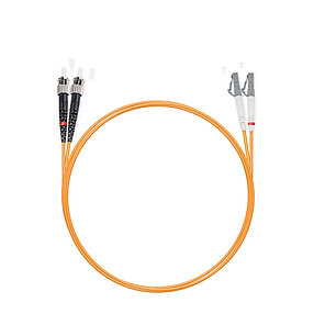Патч Корд Оптоволоконный LC/UPC-ST/UPC MM OM1 62.5/125 Duplex 3.0мм 1 м, фото 2