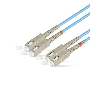 Патч Корд Оптоволоконный SC/UPC-SC/UPC MM OM3 50/125 Duplex 3.0мм 1 м, фото 2