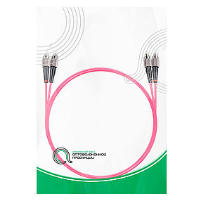 Патч Корд Оптоволоконный FC/UPC-FC/UPC MM OM4 50/125 Duplex 3.0мм 1 м, фото 2