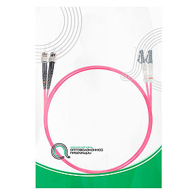 Патч Корд Оптоволоконный LC/UPC-ST/UPC MM OM4 50/125 Duplex 3.0мм 1 м, фото 2