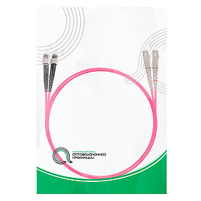 Патч Корд Оптоволоконный SC/UPC-ST/UPC MM OM4 50/125 Duplex 3.0мм 1 м, фото 2
