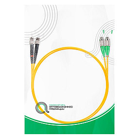 Патч Корд Оптоволоконный FC/APC-ST/UPC SM 9/125 Duplex 3.0мм 1 м, фото 2