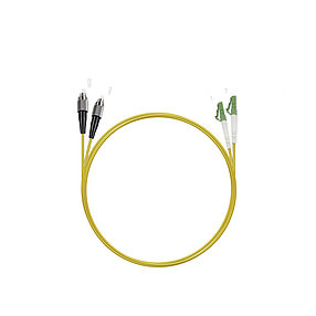 Патч Корд Оптоволоконный LC/APC-FC/UPC SM 9/125 Duplex 3.0мм 1 м, фото 2